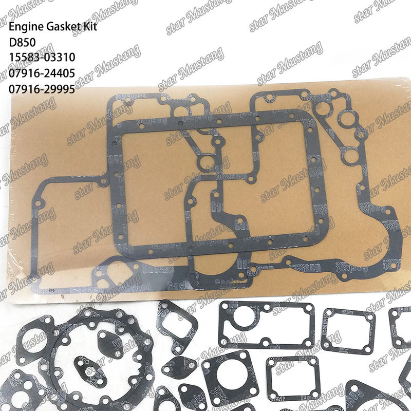 D850 مجموعة الصمامات الكاملة الصمامات الرأس 15583-03310 العلوية 07916-24405 السفلية 07916-29995 مناسبة لـ Kubota