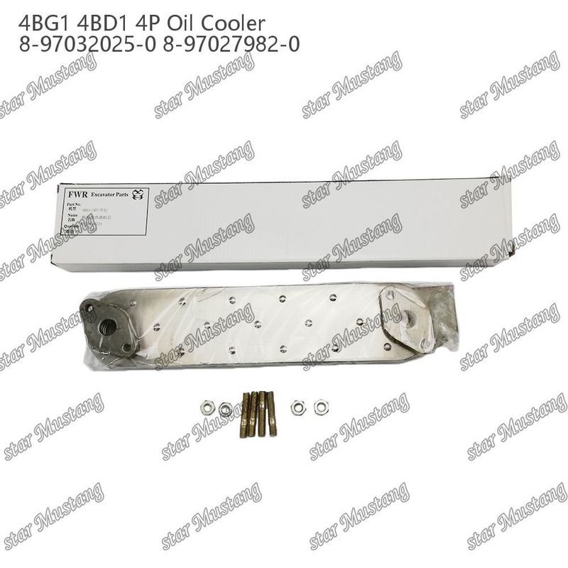 تبريد زيت 4BG1 4BD1 4P 8-97032025-0 8-97027982-0 لقطع غيار محرك Isuzu