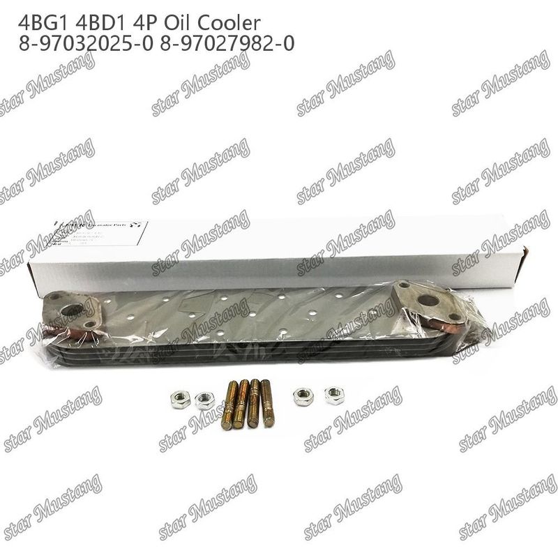تبريد زيت 4BG1 4BD1 4P 8-97032025-0 8-97027982-0 لقطع غيار محرك Isuzu