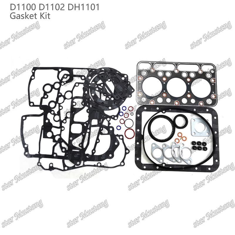 D1100 D1102 DH1101 مجموعة الصمامات الكاملة الصمامات الرأس 15354-03310 العلوية 07916-24345 السفلية 07916-24980 مناسبة لـ Kubota