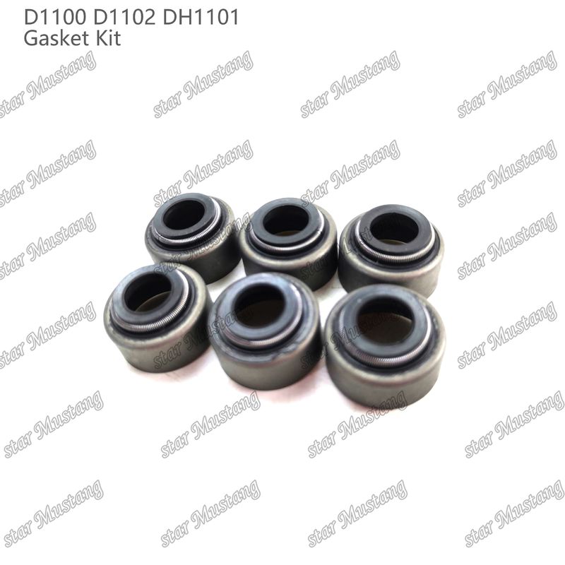 D1100 D1102 DH1101 مجموعة الصمامات الكاملة الصمامات الرأس 15354-03310 العلوية 07916-24345 السفلية 07916-24980 مناسبة لـ Kubota