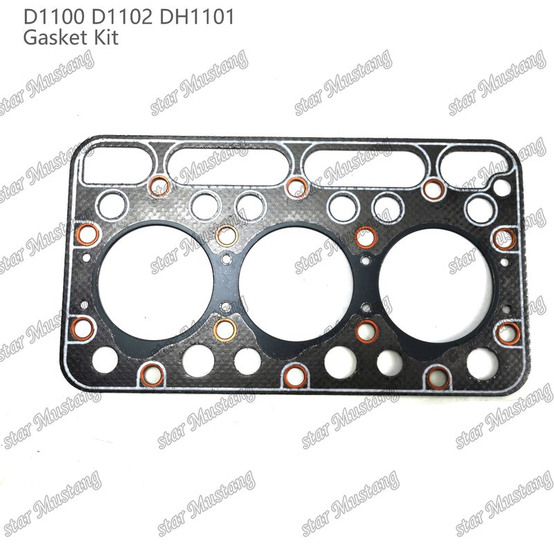 D1100 D1102 DH1101 مجموعة الصمامات الكاملة الصمامات الرأس 15354-03310 العلوية 07916-24345 السفلية 07916-24980 مناسبة لـ Kubota