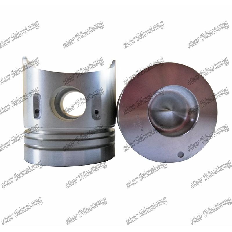 البستون 4D32 غرفة الاحتراق 52mm ارتفاع 110.7mm ME018274 لقطع غيار محرك Mitsubishi