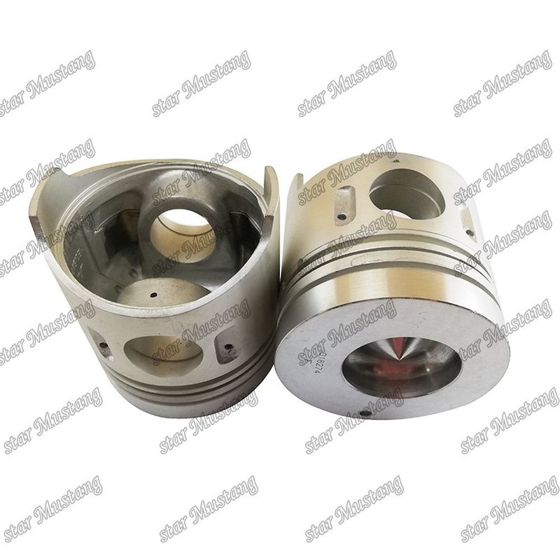 البستون 4D32 غرفة الاحتراق 52mm ارتفاع 110.7mm ME018274 لقطع غيار محرك Mitsubishi