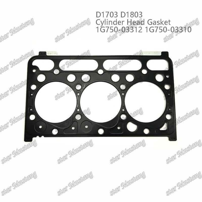 D1703 D1803 غسيل رأس الاسطوانة المعدن 1.20mm 1G750-03312 1G750-03310 مناسب لمحرك Kubota