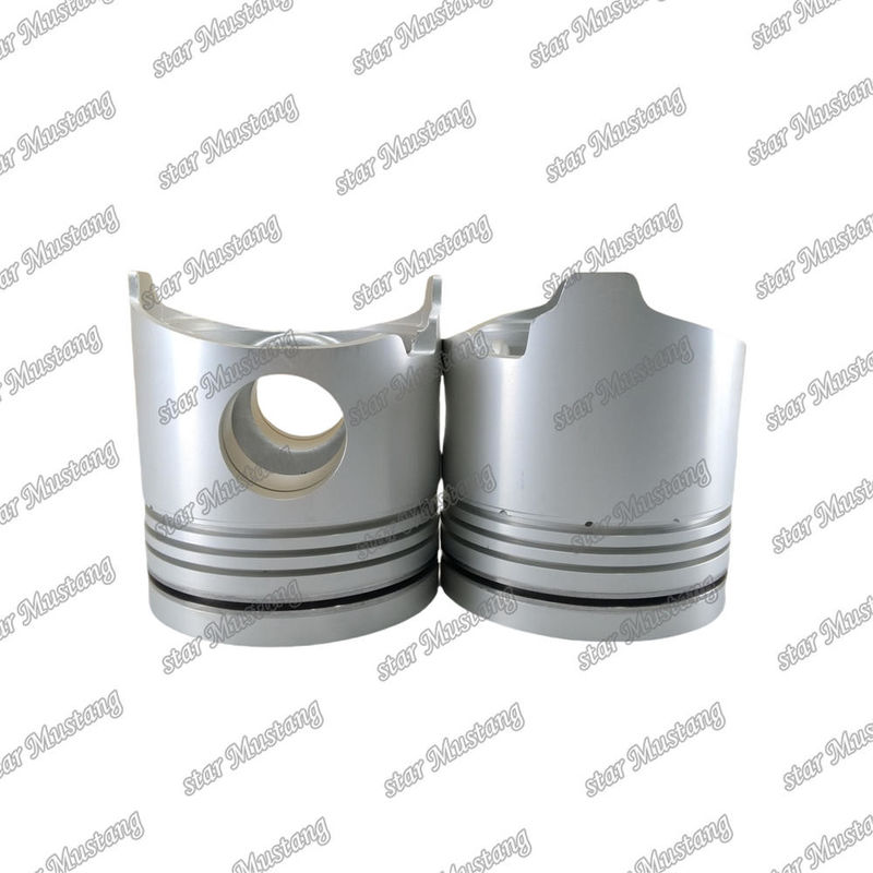 البستون 8DC11 ME090165 غرفة الاحتراق 76mm حلقة النفط 4mm لقطع غيار محرك Mitsubishi