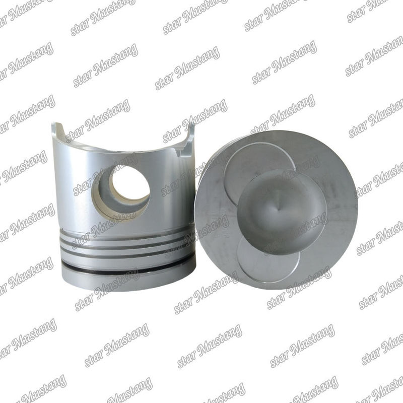 المكبس 8DC11 ME091050 غرفة الاحتراق 76mm حلقة النفط 4mm لقطع غيار محرك Mitsubishi
