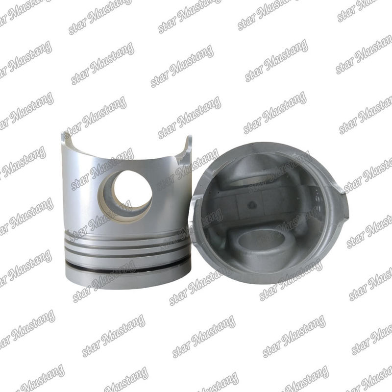 المكبس 8DC11 ME091050 غرفة الاحتراق 76mm حلقة النفط 4mm لقطع غيار محرك Mitsubishi