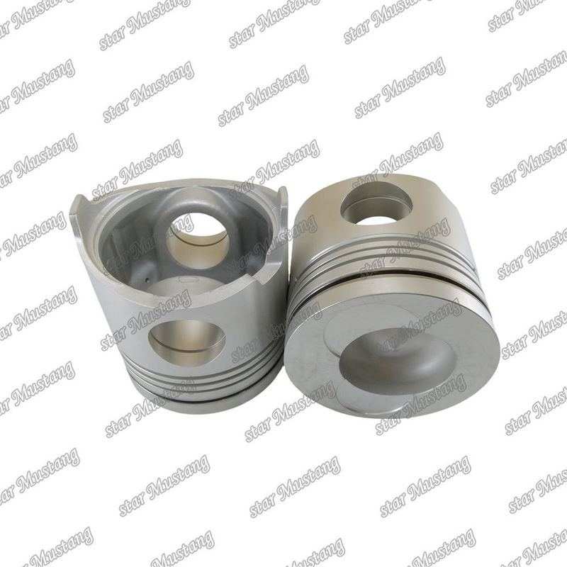 المكبس 8DC11 ME091050 غرفة الاحتراق 76mm حلقة النفط 4mm لقطع غيار محرك Mitsubishi