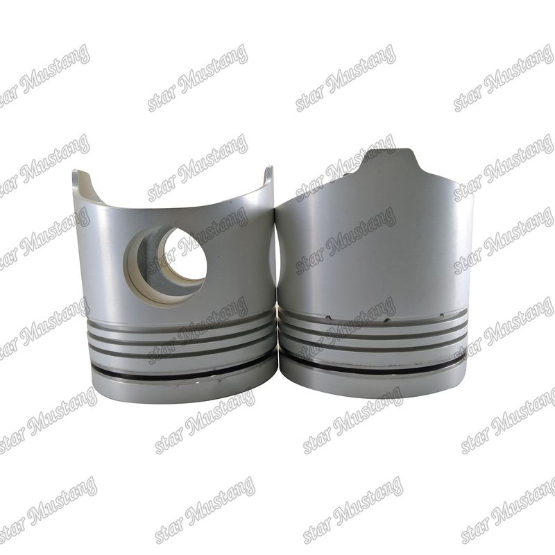 المكبس 8DC11 ME093426 غرفة الاحتراق 64mm حلقة الزيت 4mm لقطع غيار محرك Mitsubishi