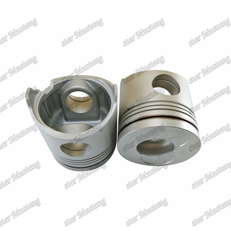 المكبس 8DC11 ME093426 غرفة الاحتراق 64mm حلقة الزيت 4mm لقطع غيار محرك Mitsubishi