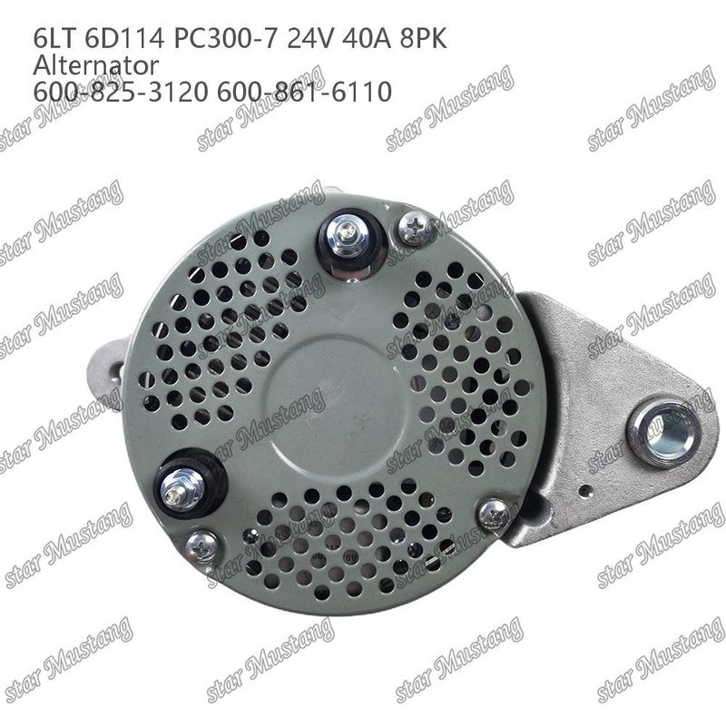 المحول 6LT 6D114 PC300-7 24V 40A 8PK 600-825-3120 600-861-6110