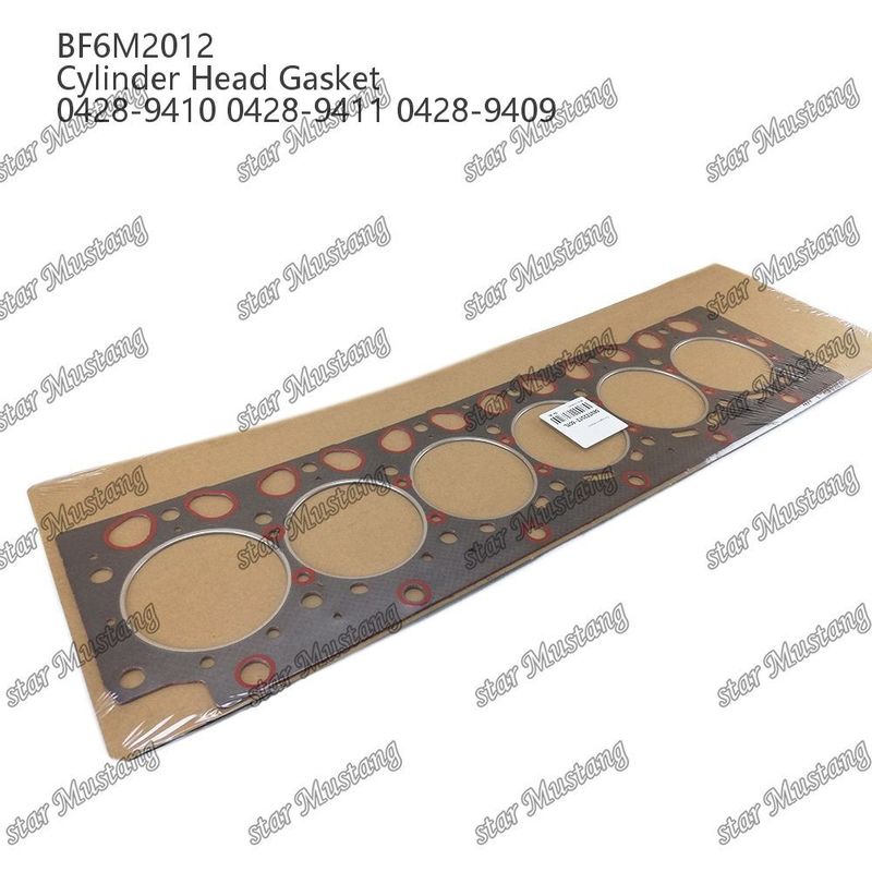 غطاء رأس الاسطوانة BF6M2012 الأسبستوس 0428-9410 0428-9411 0428-9409 لأجزاء احتياطية محركات Deutz