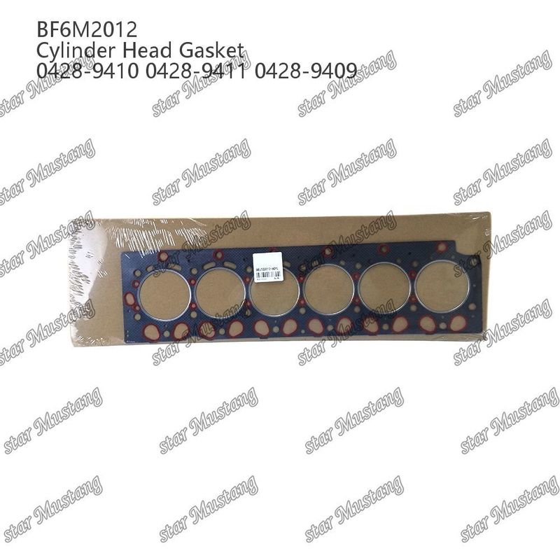 غطاء رأس الاسطوانة BF6M2012 الأسبستوس 0428-9410 0428-9411 0428-9409 لأجزاء احتياطية محركات Deutz
