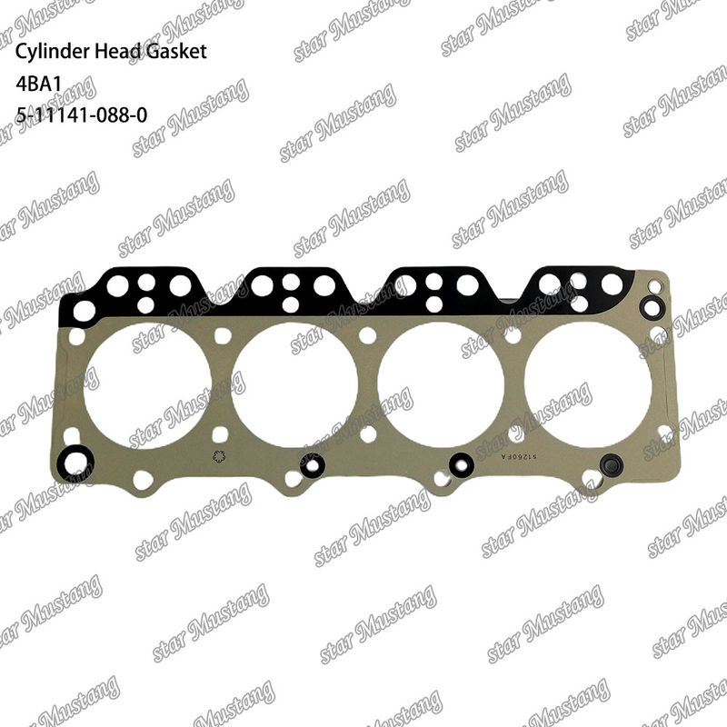 ربط رأس الاسطوانة 4BA1 المعدن 5-11141-088-0 لأجزاء احتياطية محرك ISUZU