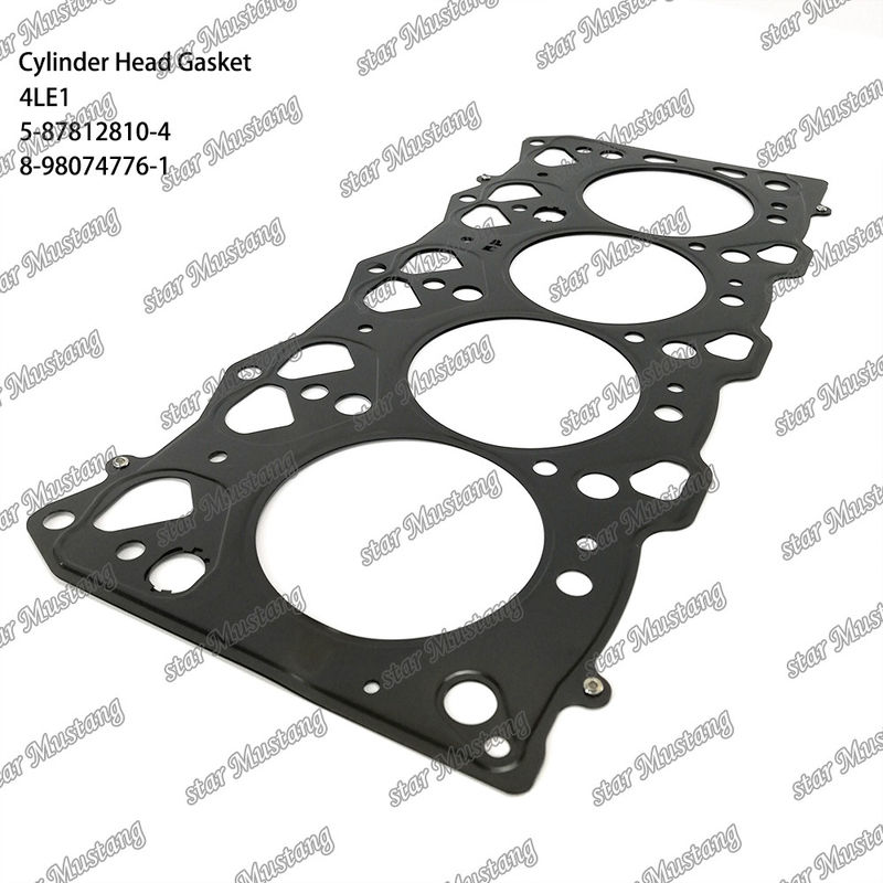غطاء رأس الاسطوانة 4LE1 المعدن 5-87812810-4 8-98074776-1 لأجزاء احتياطية محرك ISUZU
