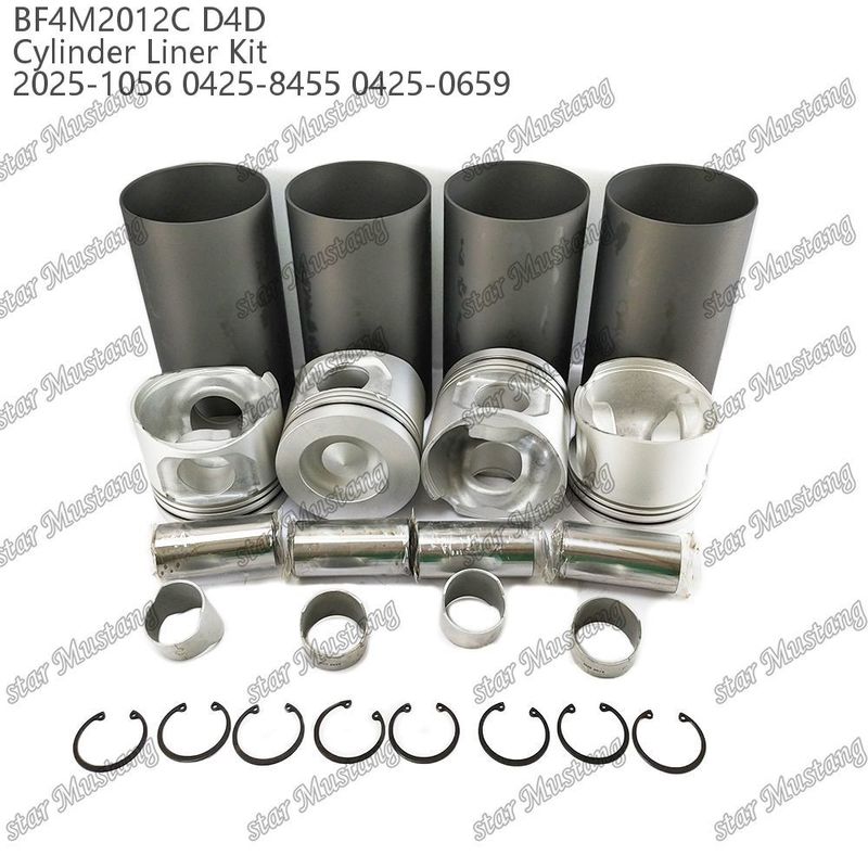 مجموعة المكبسات للمحركات للسيارات الثقيلة BF4M2012C D4D 2025-1056 0425-8455 0425-0659