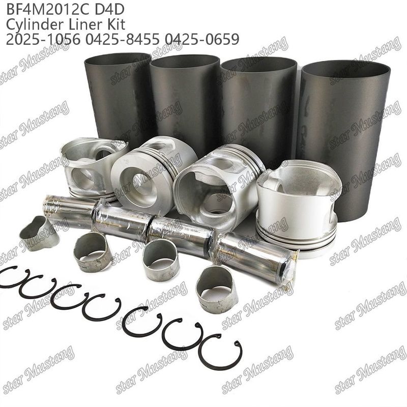مجموعة المكبسات للمحركات للسيارات الثقيلة BF4M2012C D4D 2025-1056 0425-8455 0425-0659