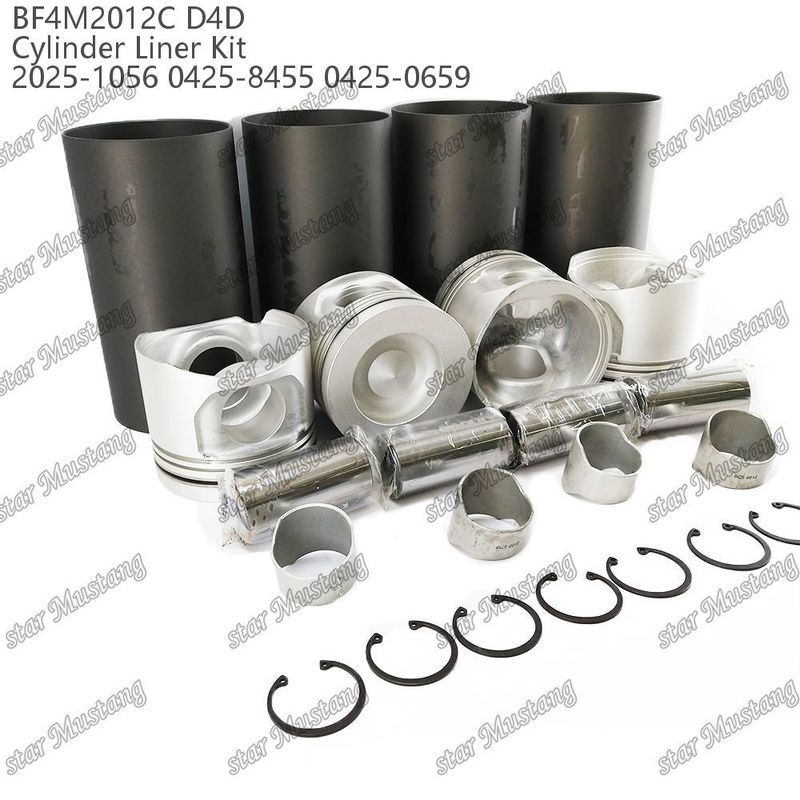 مجموعة المكبسات للمحركات للسيارات الثقيلة BF4M2012C D4D 2025-1056 0425-8455 0425-0659