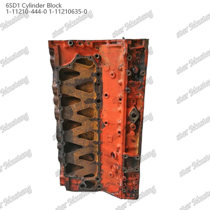 الاسطوانة 6SD1 تستخدم 1-11210-444-0 1-11210635-0 لأجزاء احتياطية لمحرك ISUZU