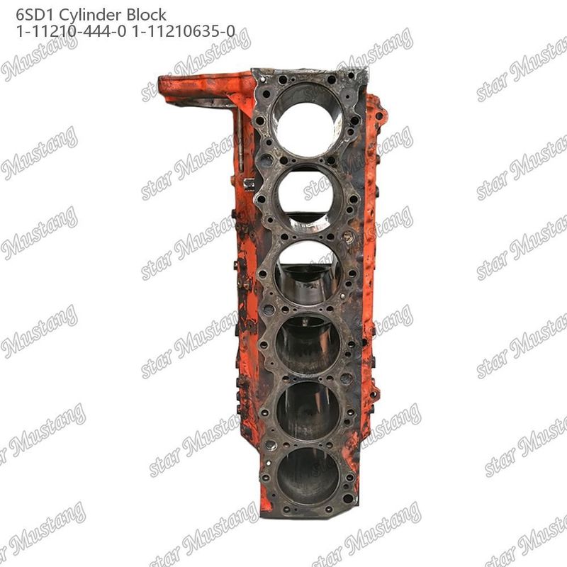 الاسطوانة 6SD1 تستخدم 1-11210-444-0 1-11210635-0 لأجزاء احتياطية لمحرك ISUZU