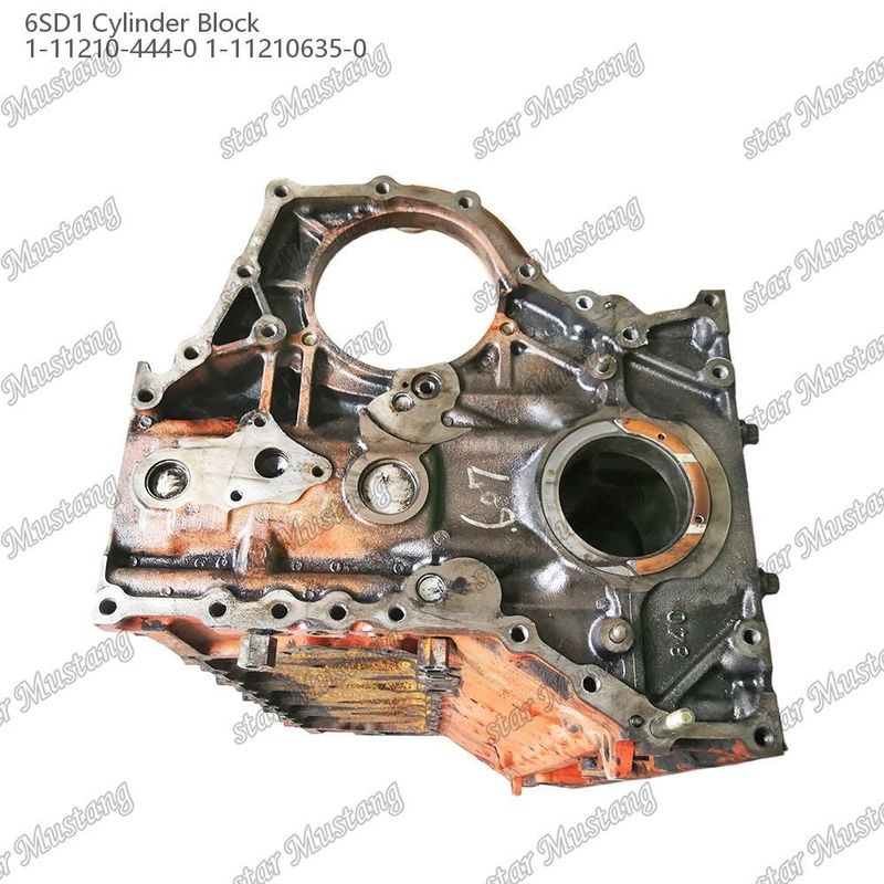 الاسطوانة 6SD1 تستخدم 1-11210-444-0 1-11210635-0 لأجزاء احتياطية لمحرك ISUZU