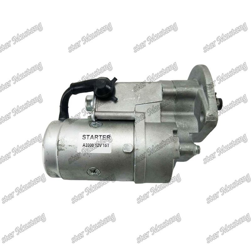 A2300 المحرك Srtarter المحرك 12V 15T 4900574 لقطع غيار محرك Cummins