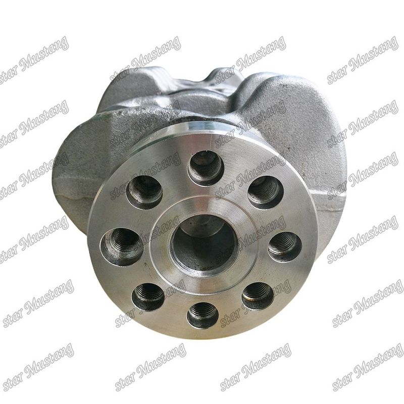 عمود كرانك W04D فولاذ مزور 8 ثقوب 13411-1592 مناسبة لقطع غيار محرك هينو