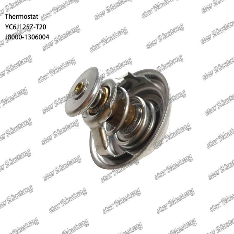 الحرارة YC6J125Z-T20 J8000-1306004 75 درجة مئوية جزء المحرك مع هيكل متكامل و 6 أشهر