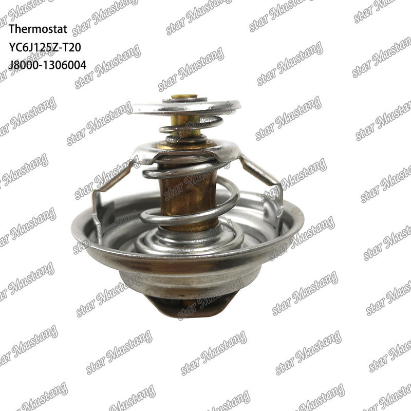 الحرارة YC6J125Z-T20 J8000-1306004 75 درجة مئوية جزء المحرك مع هيكل متكامل و 6 أشهر