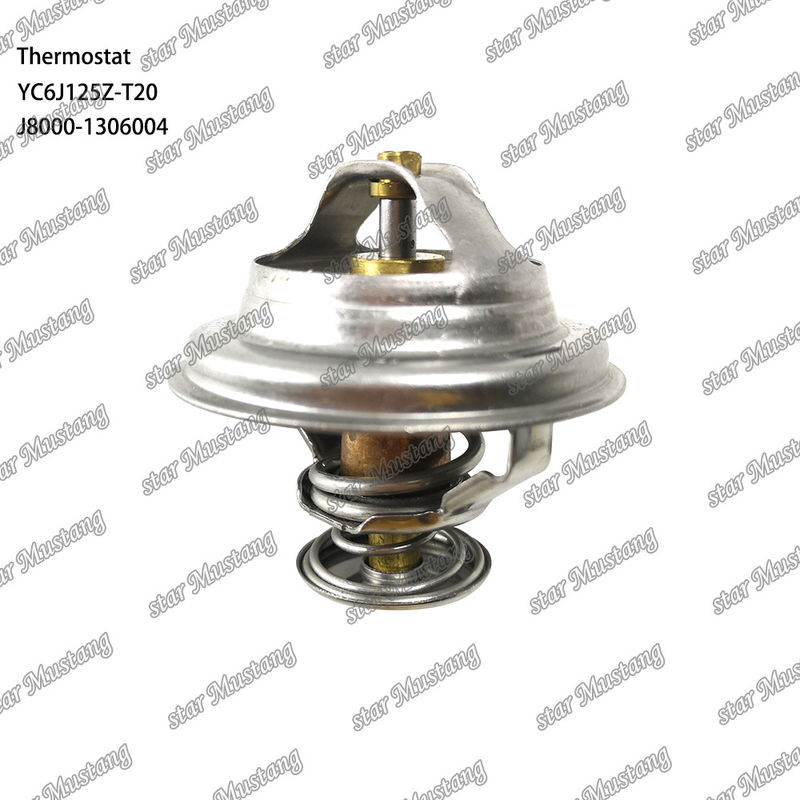 الحرارة YC6J125Z-T20 J8000-1306004 75 درجة مئوية جزء المحرك مع هيكل متكامل و 6 أشهر