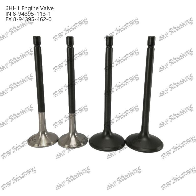 صمام 6HH1 IN 8-94395-113-1 EX 8-94395-462-0 مناسب لأجزاء احتياطية محرك Isuzu