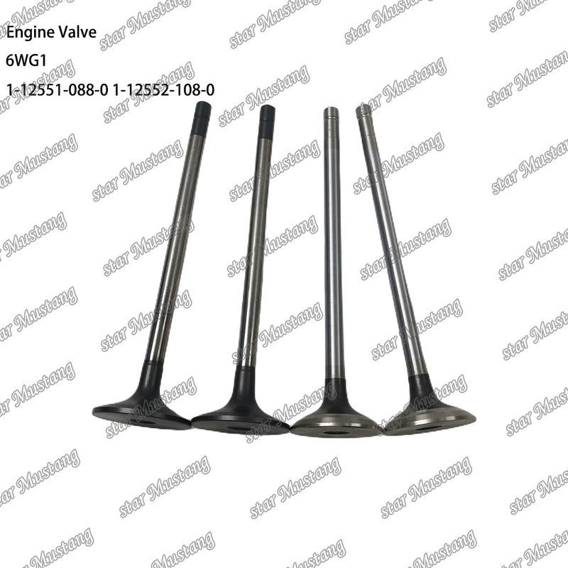 صمام 6WG1 IN 1-12551-088-0 EX 1-12552-108-0 مناسب لقطع غيار محرك Isuzu