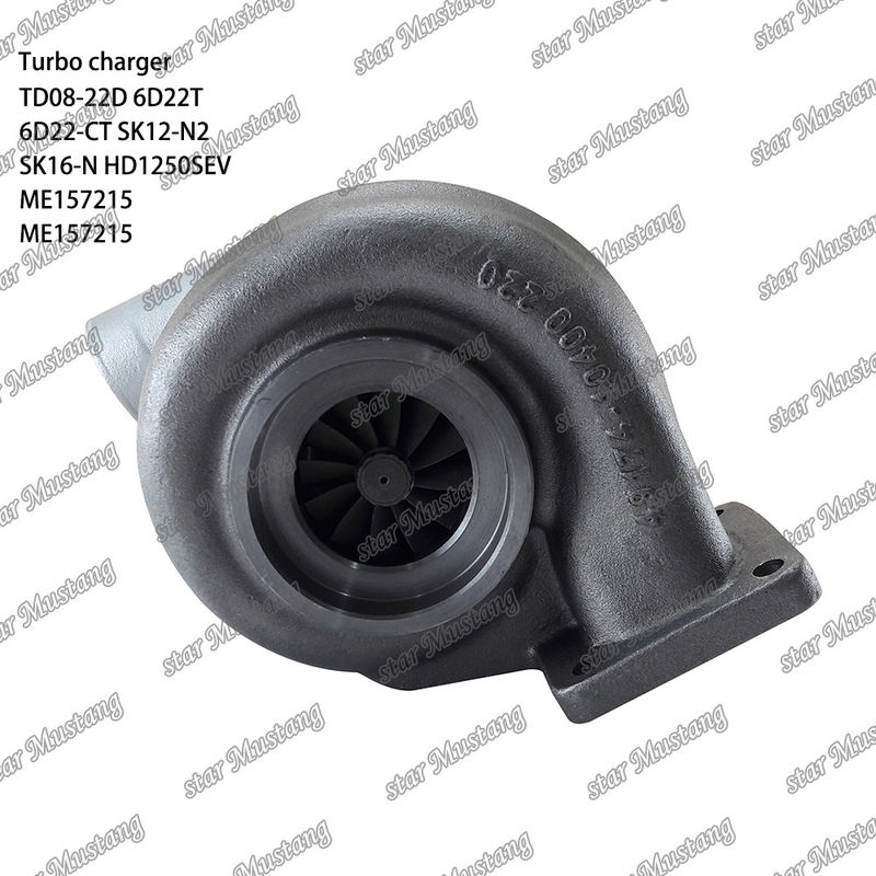 TD08-22D 6D22T 6D22-CT SK12-N2 SK16-N HD1250SEV شاحن توربو ME157215 ME157215 لمحرك Mitsubishi