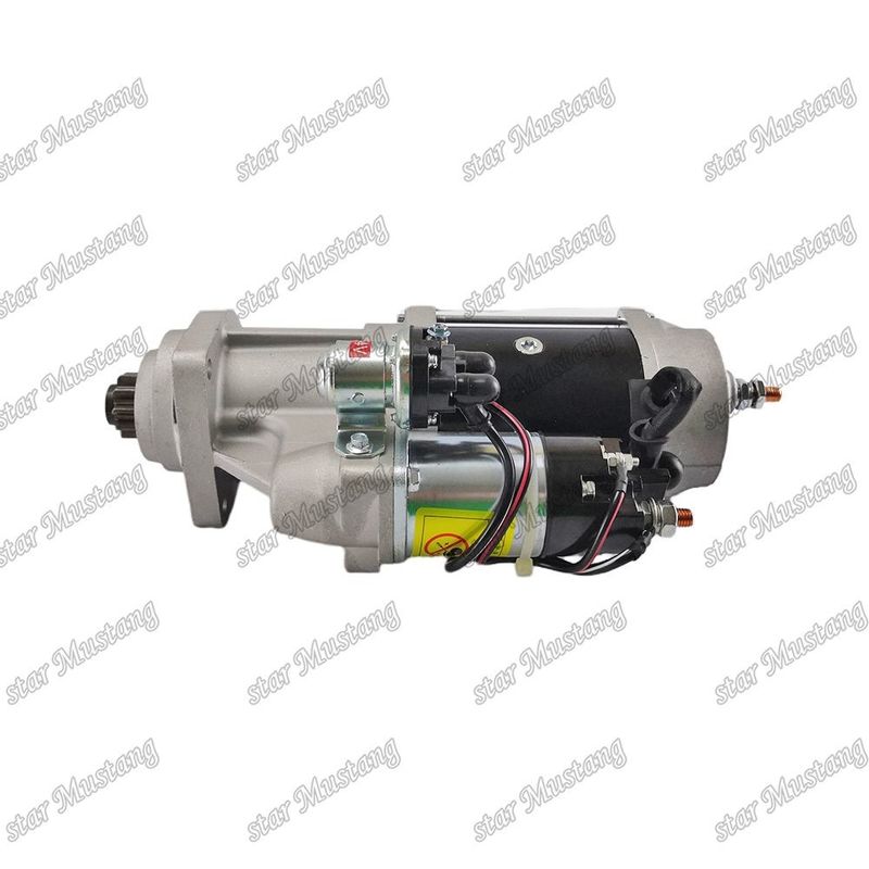 QSB6.7 R290-9 محرك بدء المحرك 24V 10T 7.5KW لقطع الغيار CUMMINS المحرك