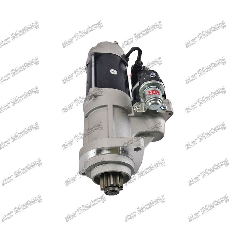 QSB6.7 R290-9 محرك بدء المحرك 24V 10T 7.5KW لقطع الغيار CUMMINS المحرك