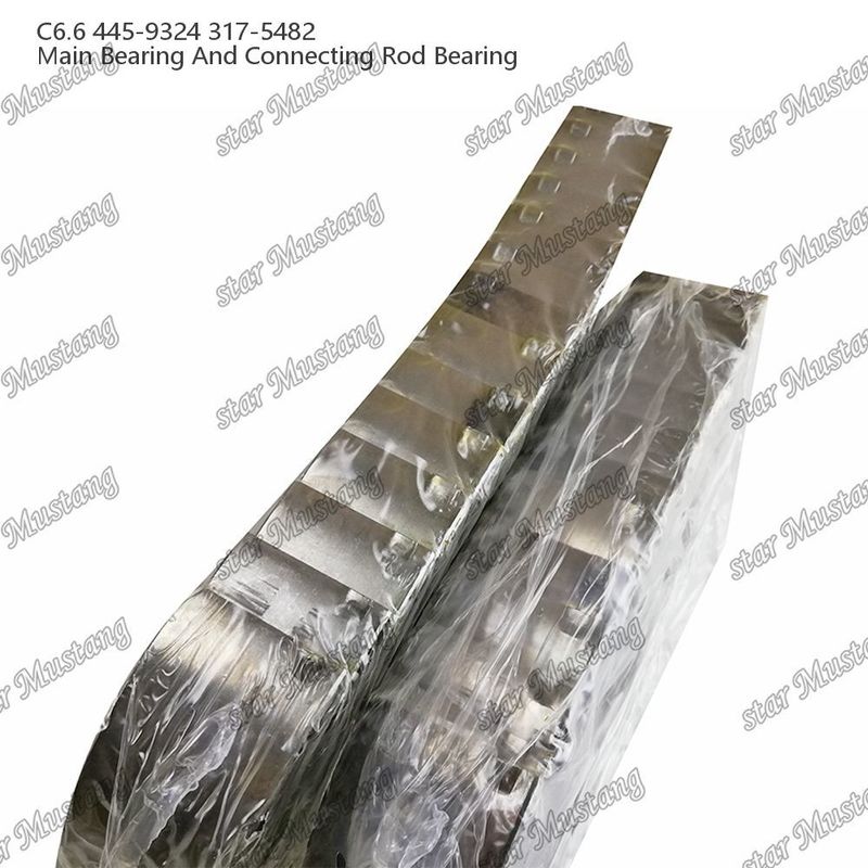 المحامل الرئيسي ومحامل العصا C6.6 STD 445-9324 317-5482 مناسبة لأجزاء احتياطية محرك Caterpillar