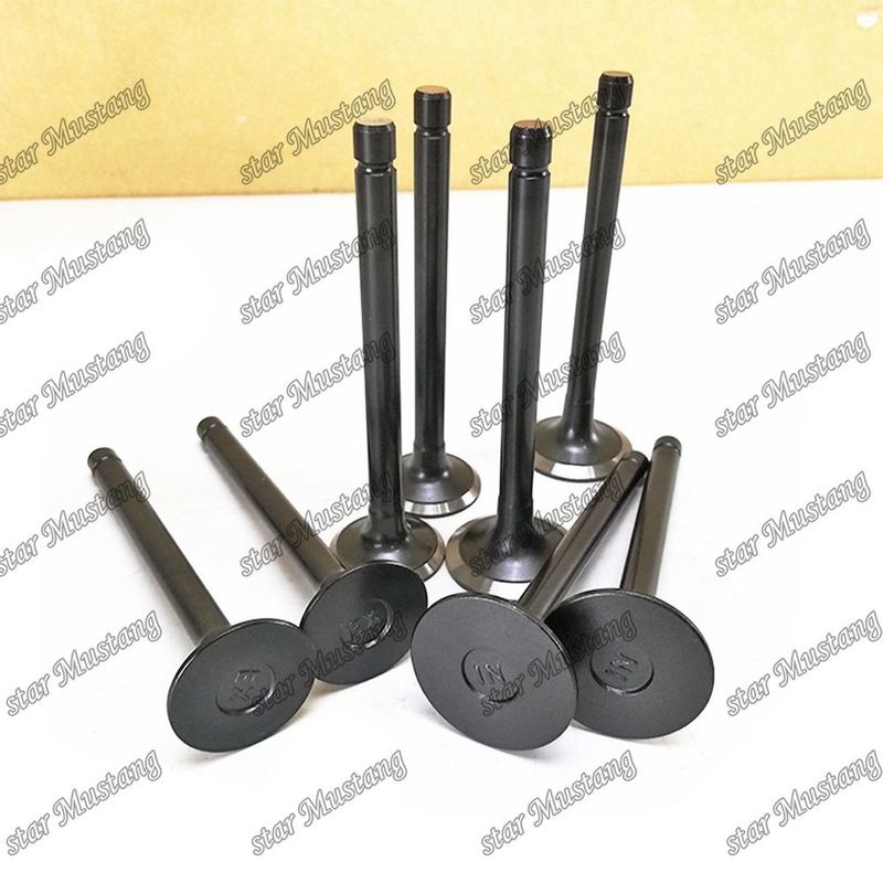 صمام الهيكل المتكامل الأصلي D1302 D1402 V1702 V1902 F2302 F2402 S2802 IN 17331-13110 EX 17331-13120 جزء المحرك