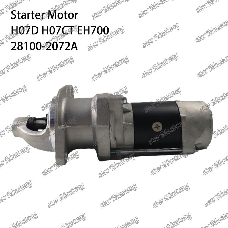 H07D H07CT EH700 EX220-5 محرك بدء المحرك 24V 11T 5.5KW 28100-2072A 28100-1443A 28100-2271 لقطع الغيار المحرك HINO