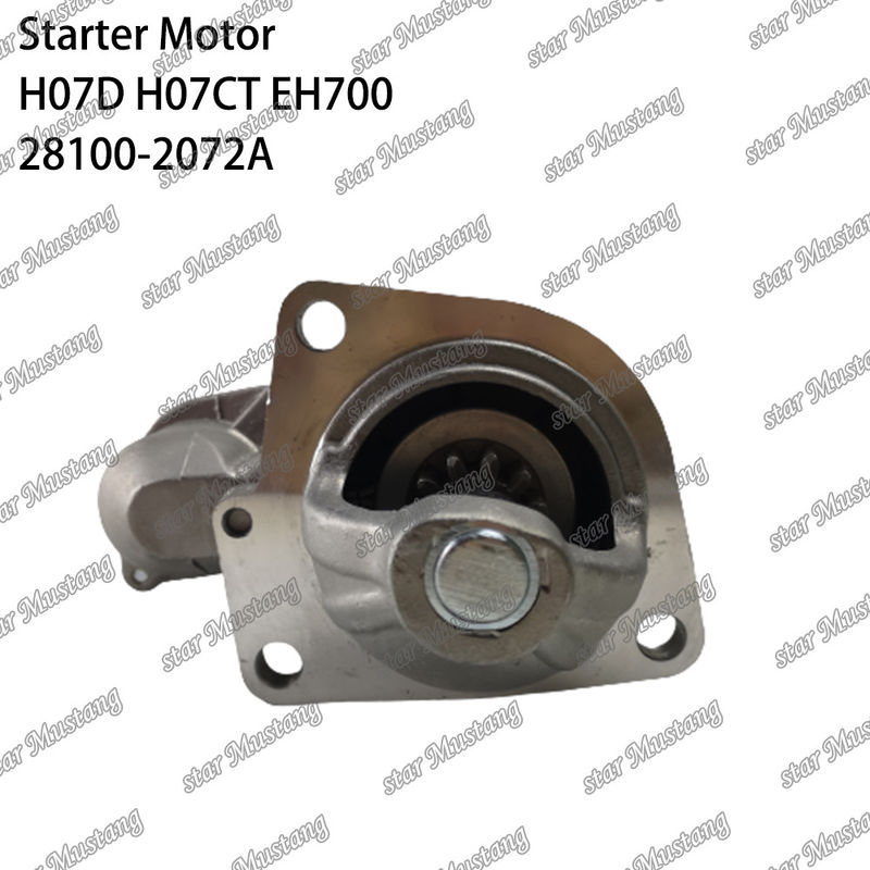 H07D H07CT EH700 EX220-5 محرك بدء المحرك 24V 11T 5.5KW 28100-2072A 28100-1443A 28100-2271 لقطع الغيار المحرك HINO