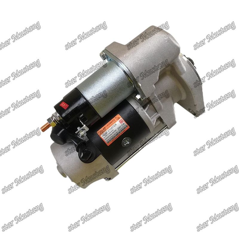 J08C SK250-8 محرك بدء المحرك محرك 24V 11T 5.0KW 03505020242 0350-502-0242 28100-2625A لأجزاء احتياطية محرك HINO