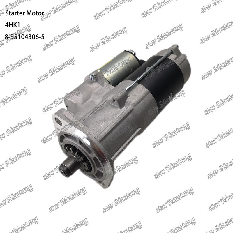4HK1 محرك بدء المحرك 8-35104306-5 24V 13T 5.5KW لأجزاء احتياطية محرك ISUZU