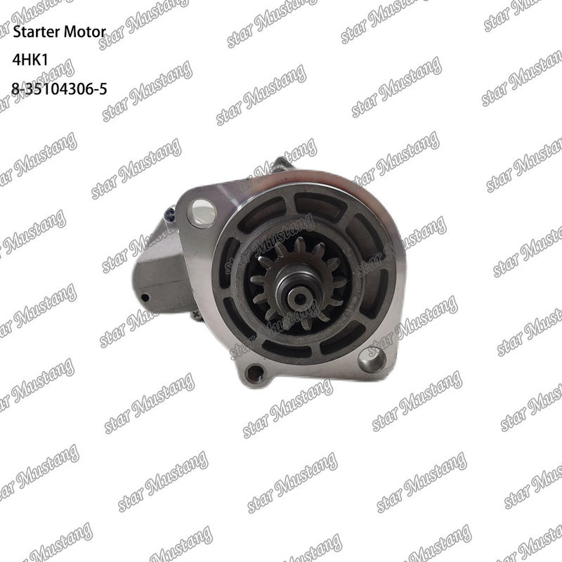 4HK1 محرك بدء المحرك 8-35104306-5 24V 13T 5.5KW لأجزاء احتياطية محرك ISUZU