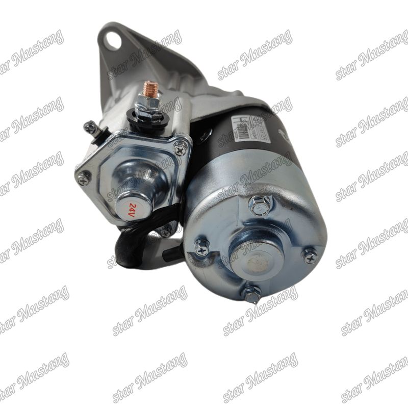 6HH1 6HE1 محرك بدء المحرك 11T 24V 4.5KW 1-81100323-0 1-81100307-0 لأجزاء احتياطية محرك ISUZU