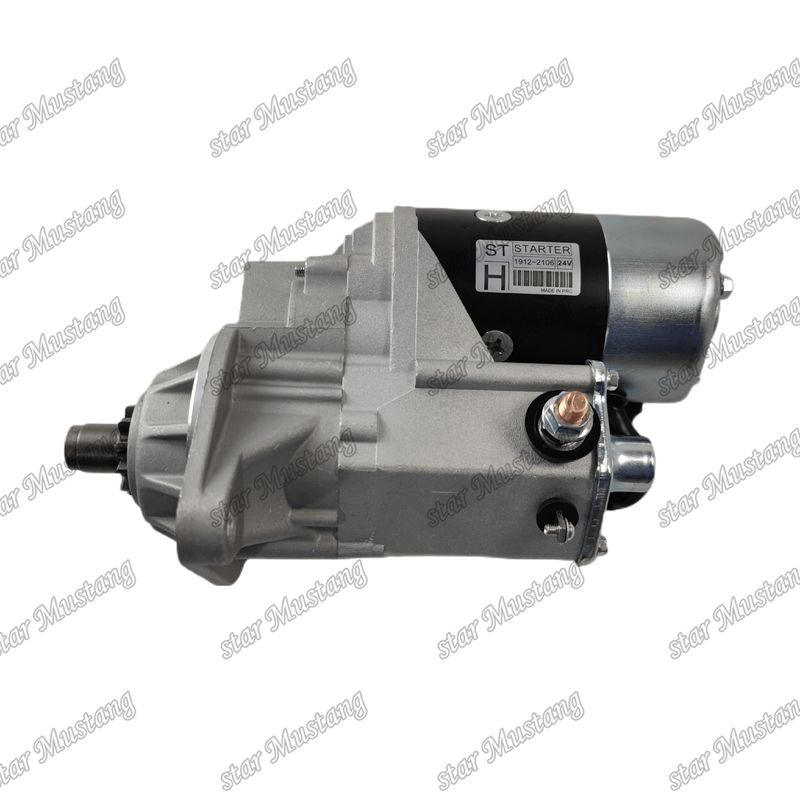 6HH1 6HE1 محرك بدء المحرك 11T 24V 4.5KW 1-81100323-0 1-81100307-0 لأجزاء احتياطية محرك ISUZU