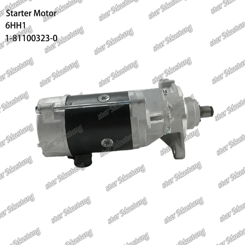 الوضع 6HH1 محرك بدء المحرك 11T 24V 5.0KW 1-81100323-0 1-81100307-0 لأجزاء احتياطية محرك ISUZU