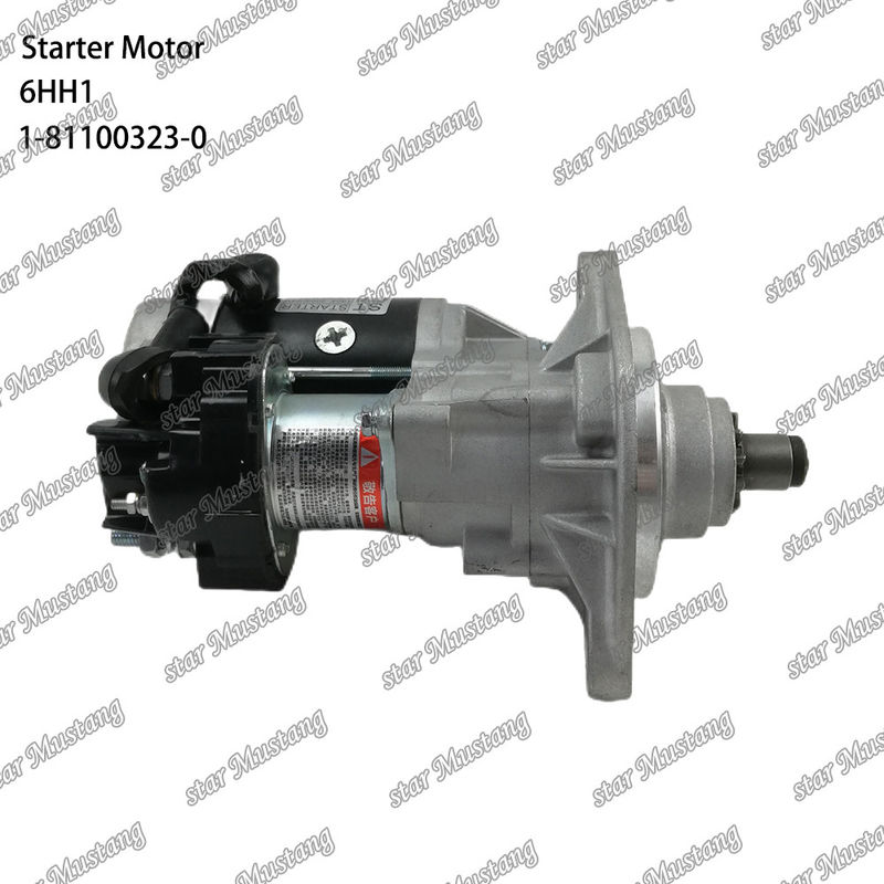 الوضع 6HH1 محرك بدء المحرك 11T 24V 5.0KW 1-81100323-0 1-81100307-0 لأجزاء احتياطية محرك ISUZU