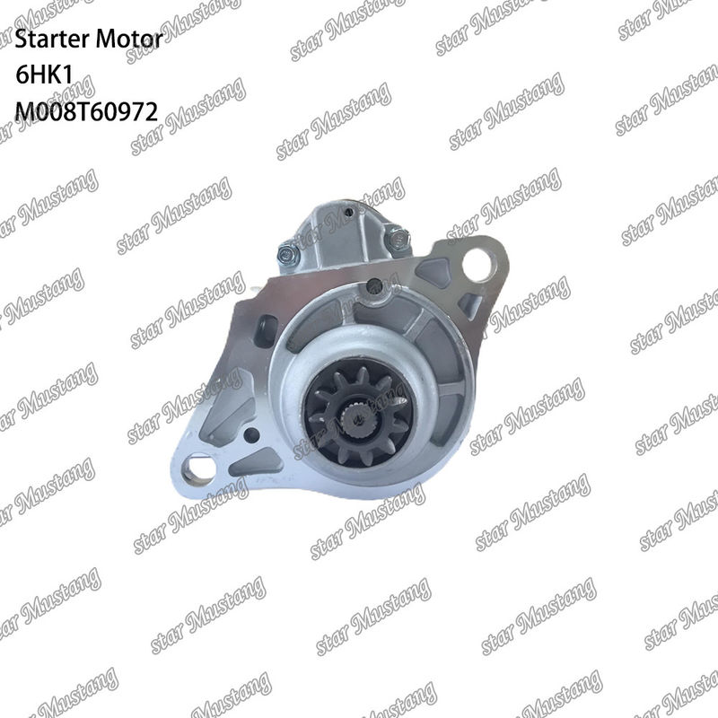 6HK1 محرك بدء المحرك 24 فولت 5.0 كيلوواط 11T M008T60972 898060-8540 لأجزاء احتياطية محرك ISUZU