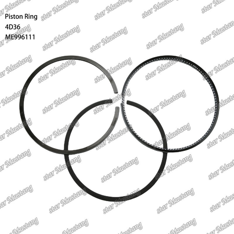 حلقة البستون 4D36 ME996111 مناسبة لقطع غيار محرك Mitsubishi مصنوعة