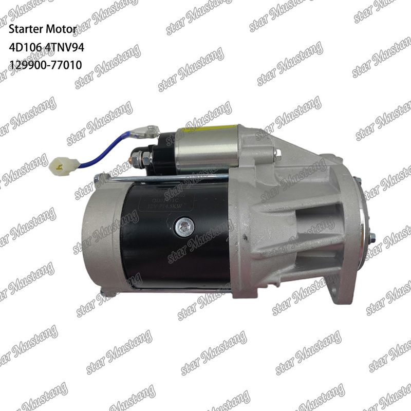 4D106 4TNV94 محرك محرك 12 فولت 9T 4.5 كيلوواط لأجزاء احتياطية محرك يانمار